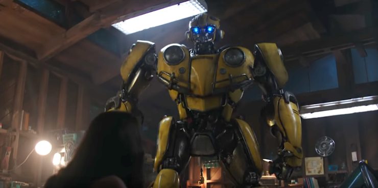 Bumblebee in Bumblebee movie