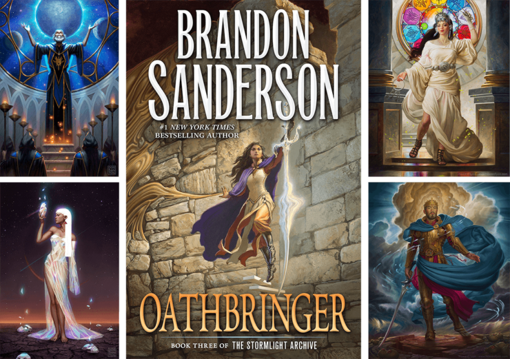 Oathbringer endpapers Dan Dos Santos Howard Lyon