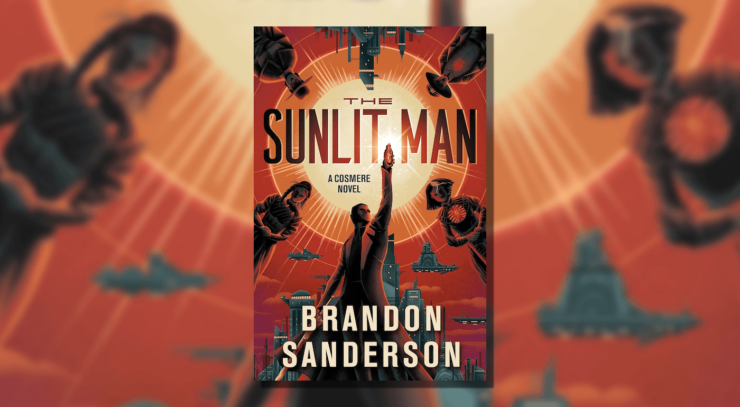 Book cover of The Sunlit Man by Brandon Sanderson